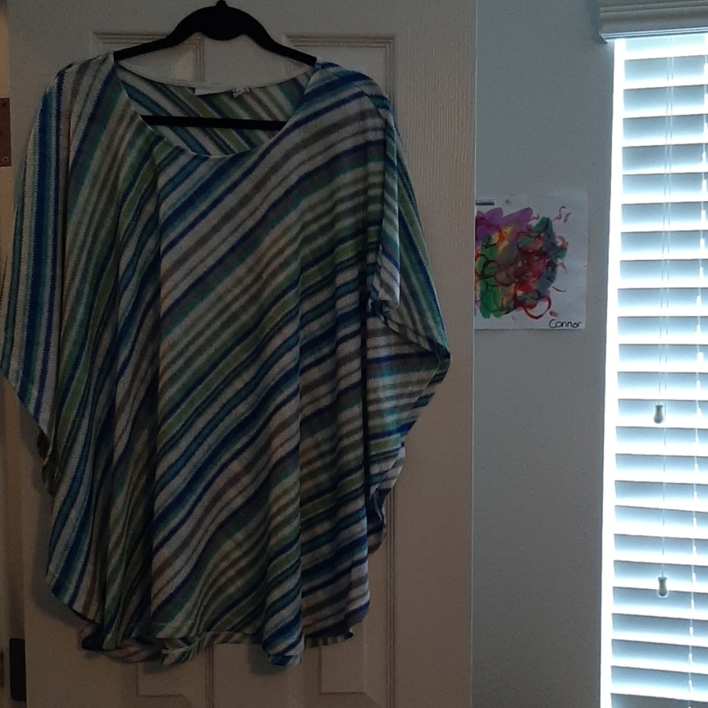 Susan graver poncho